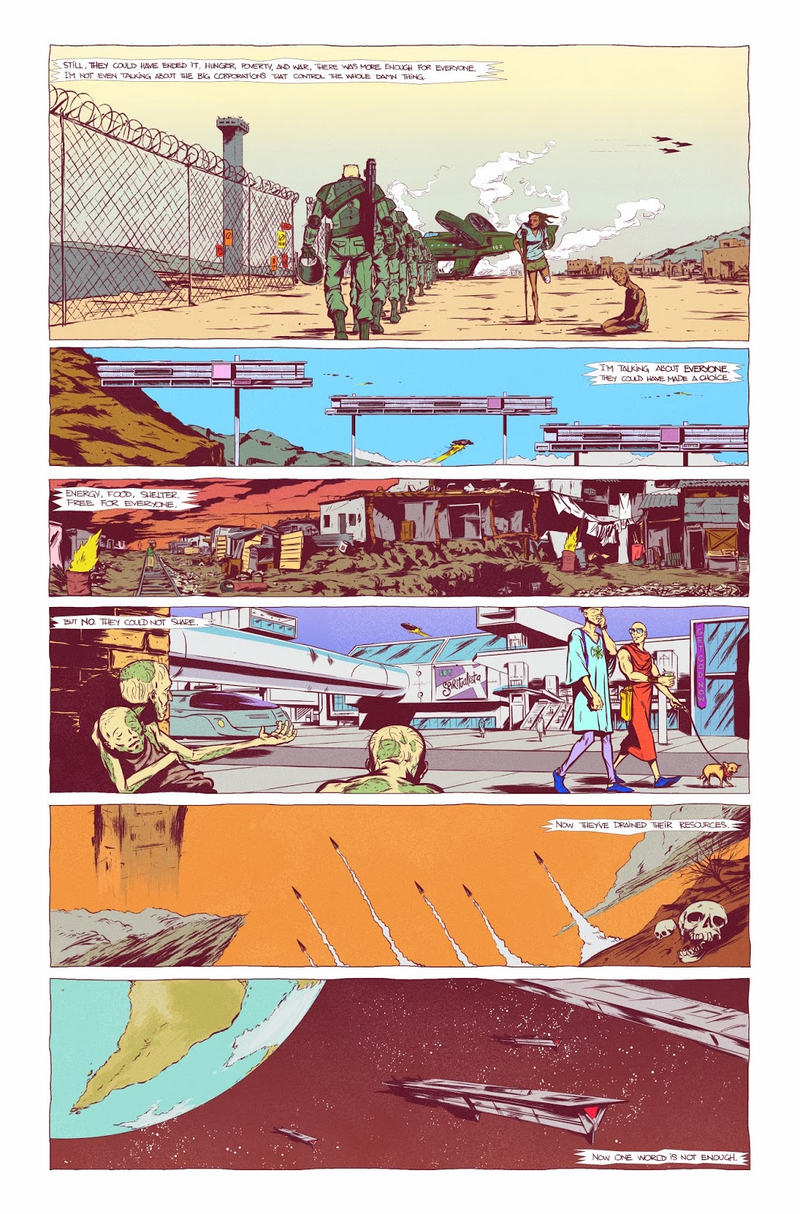 Illustration for article titled What Happens When Superman Finally Gets Sick of Humanity